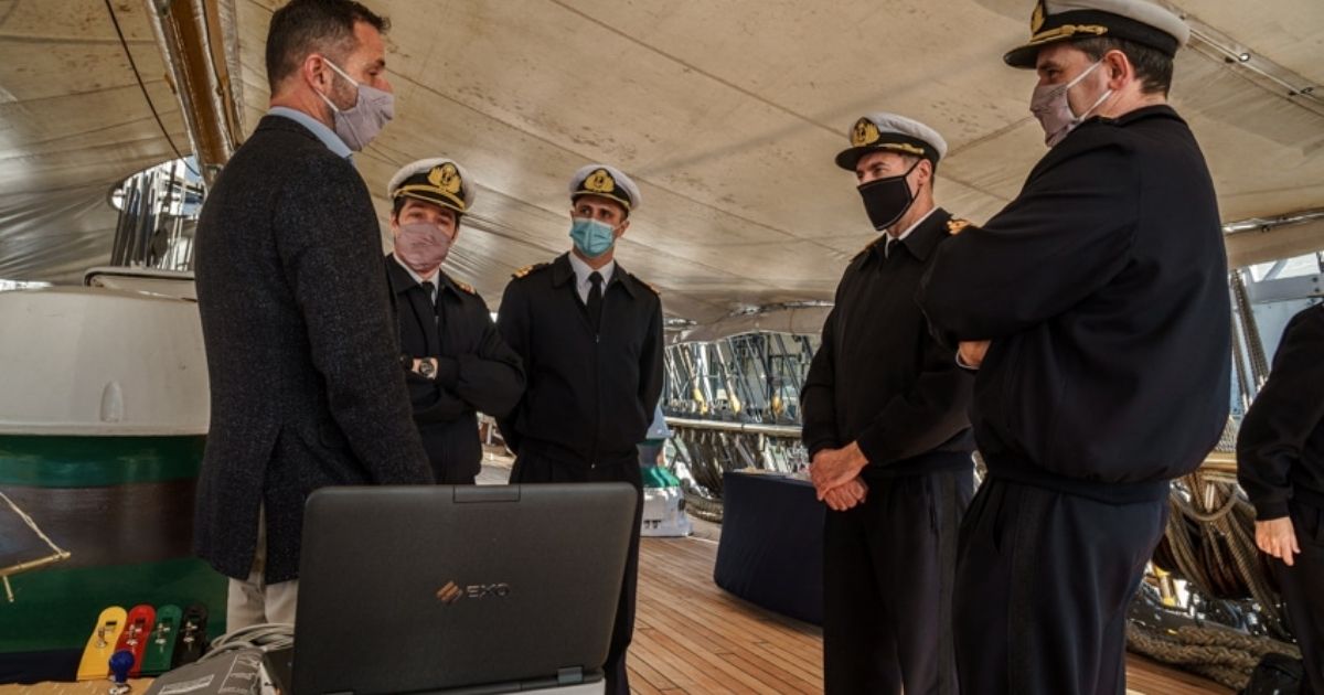 EXO contribuye con el cuidado de la salud de la Fragata ARA Libertad