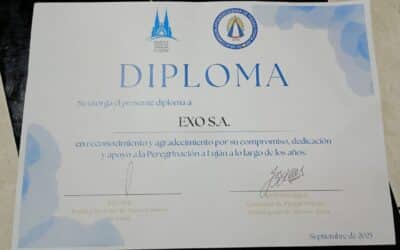 EXO recibió un reconocimiento por su apoyo a la Peregrinación a Luján