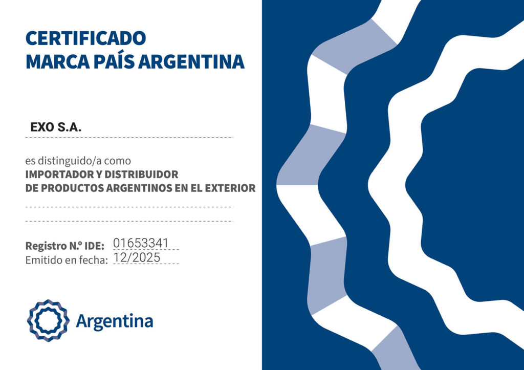 Certificado Marca Pais Argentina