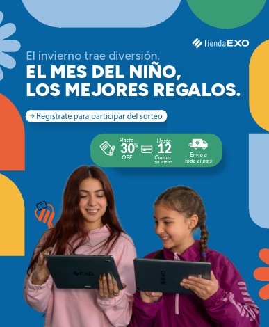 Mes del niño en Tienda EXO