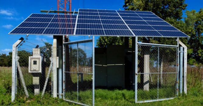 Sistema de respaldo para antena repetidora Edesur